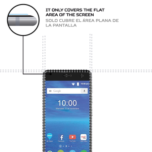 Antishock สำหรับป้องกันหน้าจอ V8Q ใบมีด ZTE อุปกรณ์พรีเมี่ยมสำหรับการป้องกันอุปกรณ์ที่เพิ่มขึ้น - Product Image 3