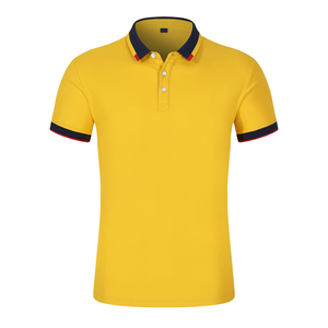 Camiseta de manga corta bordada en oro blanco con estampado de animales y cierre de cremallera de lona para golf informal de verano para hombre - Product Image 6