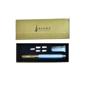 Stylo de brosse à dents Miswak blanc de luxe Emballage de boîte Premium d'hygiène buccale multi-usages de haute qualité avec marque métallique - Product Image 1