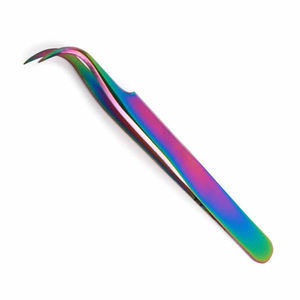 Pinzas de pestañas rectas y curvas para extensiones de pestañas - Product Image 2