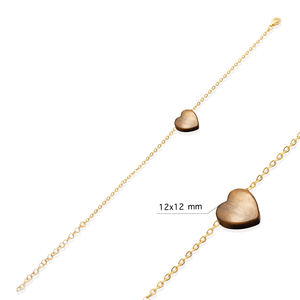 Pulsera de Plata de Ley 925 Chapada en Oro y Rodio con Diseño de Corazón de Ojo de Tigre, Hecha a Mano en Turquía, Joyería de Regalo para Mujer - Product Image 2