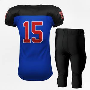 Camiseta de Fútbol Americano Personalizada con Bordado, Uniformes de Equipo para Hombre, Venta al por Mayor, Alta Calidad, Transpirable, Nombre y Número Personalizados - Product Image 2