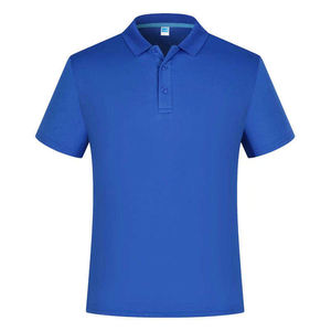 Polo con logotipo bordado personalizado al por mayor, camiseta para hombre, Polo de golf liso con estampado personalizado, camiseta de 100% algodón para unisex - Product Image 3