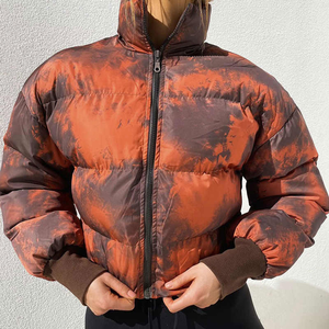 Chaqueta Impermeable Sublimada Personalizada para Hombre y Mujer, Invierno, 240 Gramos, Forro de Lana, Forro de Nailon, Chaqueta Acolchada, OEM, ODM - Product Image 4