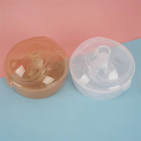 Protectores de senos portátiles Protectores de pezones de lactancia para madres recién nacidas Protectores de pezones de silicona antimordedura para amamantar