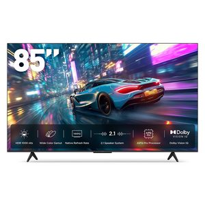 Televisor Inteligente LED 4K UHD de 85 Pulgadas con HDR, 1000 Nits, Contraste de 6500:1, Modo de Juego de 144Hz, Diseño Delgado Unibody para Uso en la Cocina - Product Image 5