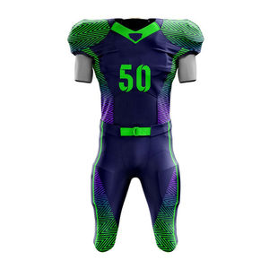 Best Quality Custom American Football Uniforms for Adults Breathable Team Sportswear in Plus Sizes - Product Image 1