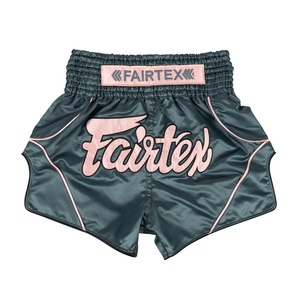 Shorts de boxe Muay Thai respirants, légers, en satin, pour hommes, pour entraînement de kickboxing et de gym. - Product Image 3
