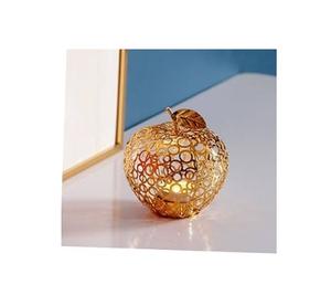 Porte-bougie en cuivre fait main, écologique et luxueux, design indien moderne, poignée en métal doré, taille moyenne, décoration d'intérieur - Product Image 6