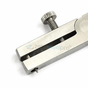 Pince à poinçonner pour bijoutiers, 160 mm, 6,25 pouces, outils de fabrication de bijoux, pince à poinçonner, poinçon en acier pour tôle - Product Image 2