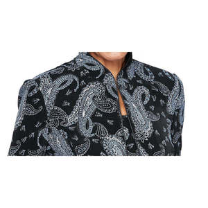 ชุดเซ็ตพิมพ์ลายสีดำสำหรับผู้หญิง Alex Evenings ไซส์ใหญ่ สำหรับฤดูใบไม้ร่วง - Product Image 2