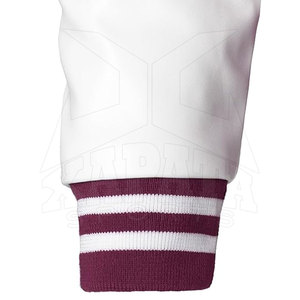 Dernier design, veste de baseball respirante à manches longues en laine/cuir de haute qualité avec col montant pour homme, hiver, fabriquée au Pakistan - Product Image 6