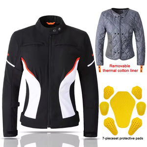 Équipement antidérapant imperméable et respirant pour femmes vêtements de moto et de course automobile avec veste et pantalon cargo - Product Image 3