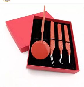 Pinzas de extensión de pestañas de acero inoxidable de alta calidad, herramienta de Arte de uñas con punta puntiaguda, herramienta de belleza de venta del fabricante - Product Image 4