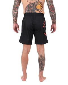 กางเกงขาสั้นสำหรับผู้ชายกางเกงขาสั้นผ้าโพลีเอสเตอร์แบบปรับแต่งได้พิมพ์ลายดิจิทัลแบบหดได้สำหรับผู้ใหญ่ - Product Image 6