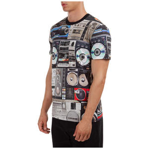 Personalizado al por mayor 100% poliéster sublimación camiseta hombres impreso personalizado manga corta Oem sublimación camisetas - Product Image 6