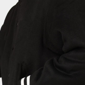 2025 Chaqueta universitaria de béisbol Unisex de alta calidad personalizada del fabricante Soporte de invierno Chenille Bordado Mangas de cuero Piel - Product Image 4