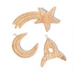 Decoración de Pared Hecha a Mano para Cuarto de Bebé, Decoración de Guardería Tejida Natural, Diseño Interior Ecológico y Suave - Product Image 2