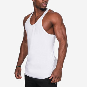 Camiseta sin Mangas de Algodón para Hombre, para Entrenamientos en el Gimnasio, Transpirable, Deportiva, Ropa Deportiva, Camiseta sin Mangas para Hombre - Product Image 2