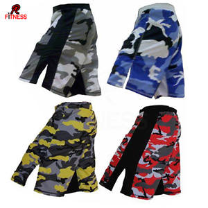 Shorts MMA pour hommes, extensibles dans les quatre sens, durables, légers, pour la salle de sport, l'entraînement décontracté, entraînement personnalisé, logo, taille élastique pour la boxe - Product Image 4