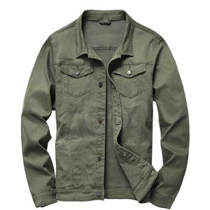 Nouveauté Veste en jean pour homme, coupe ajustée unisexe, manches longues, utilisation hivernale, 100% coton, écologique, séchage rapide, respirante - Product Image 1