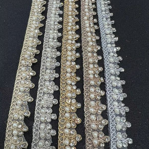 Precio bajo algodón francés guipur bordado tela de encaje accesorios de encaje para vestidos decoración de flores - Product Image 1