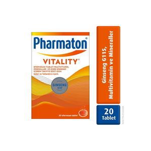 Pharmaton vitalità 20 compresse effervescenti data di scadenza: 31/08/2024 - Product Image 1