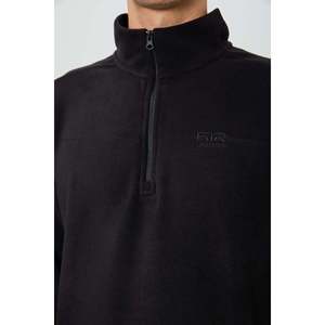 Sweat-shirt en polaire à col haut pour homme River Black, 100% polyester, style 88310 - Product Image 3