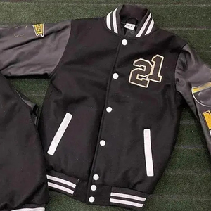 Ligero personalizado Letterman chaqueta escuela Senior mangas de cuero al por mayor personalizado Senior chaqueta personalizada - Product Image 2