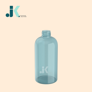 Emballage cosmétique en PET de haute qualité de 350ml bouteille Boston ronde couleurs personnalisées meilleur prix du fabricant vietnamien M0483T - Product Image 2