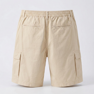 Shorts cargo pour hommes en coton écologique à séchage rapide, personnalisables OEM ODM - Product Image 2