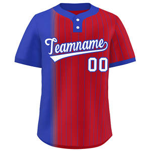 Venta al por mayor de camisetas de uniforme de softbol cosido personalizado de secado rápido transpirable malla de béisbol Jersey Impresión digital antibacteriana hombres - Product Image 3