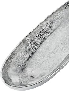 Vente en gros de plateau en aluminium argenté pour le dîner présentoir à salade restaurant hôtel meilleure qualité - Product Image 3