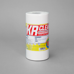 Krclean-Paños de limpieza de cocina absorbentes de tela no tejida blanca, ecológicos, hechos en Vietnam, seguros y ajustables - Product Image 1