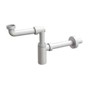 Colador de fregadero King moderno, desagües de latón de acero inoxidable, gestión de residuos para baño, plástico PVC PP galvanizado pulido - Product Image 1
