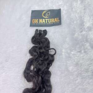 Extensión de cabello humano de larga duración para cabello rizado Extensión de cabello humano de un solo donante para niñas y mujeres - Product Image 6