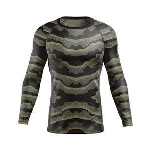 Camiseta de Protección Solar para Hombre, Manga Corta, Transpirable, UPF50+, 100% Poliéster, Color Gris MAS - Product Image 3