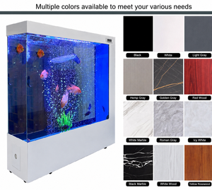 Acquario in vetro ultrachiaro personalizzato 500–1000L con sistema di filtrazione intelligente per casa e commerciale - Product Image 3