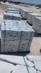 2025 Pavés fous en marbre Bluestone 2cm 3cm d'épaisseur Finitions dégringolées Tailles irrégulières Premium pour les constructions fabriquées en Turquie - Product Image 6