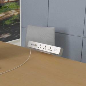 Multiprise HOECZ018 à 6 prises avec cordon d'extension à fixation sur surface de bureau, extrémité femelle IEC, réseau Wi-Fi - Product Image 4