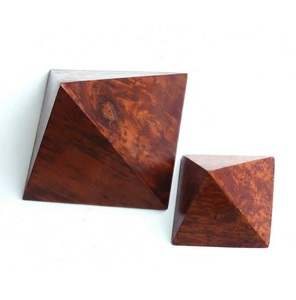 Papel de madera Peso forma de triángulo Nuevo diseño caligrafía utiliza Venta al por mayor Mejor calidad Peso de papel de madera de lujo - Product Image 4