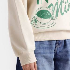 Sudaderas Blancas Casuales para Mujer con Logotipo Personalizado, Cálidas para Invierno, Cómodas, Estilo Urbano, Prendas de Abrigo - Product Image 5