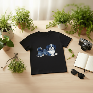T-Shirt Unisex 100% Cotone 210GSM Stile Casual Personalizzata con Stampa Serigrafica Tecnica DTG Modello Rose Taglie S-3XL - Product Image 3