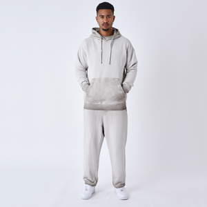 2024 New Winter Arrival Pullover Drawstring Men <b>Jogger</b> Set Best Quality Tracksuits <b>Cheap</b> Price Men Hoodie Sweatpants 100% Bamboo - Product Image 1