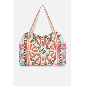 Sacs à main élégants en perles pour femmes avec des motifs multicolores brillants conçus pour un transport élégant pendant les fêtes et les festivals - Product Image 4