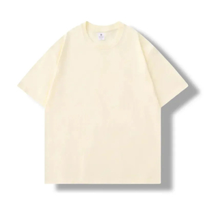 T-shirt surdimensionné personnalisé grande taille avec épaules tombantes tissu tricoté respirant à séchage rapide logo col rond léger Fitness longue longueur - Product Image 4
