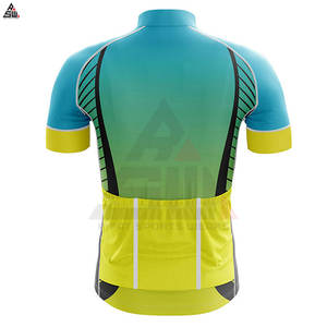 Uniforme de Ciclismo Transpirable con Impresión por Transferencia de Calor Personalizada para Hombre, Conjuntos de Ropa Deportiva de Marca Privada al por Mayor, 100% Poliéster - Product Image 2
