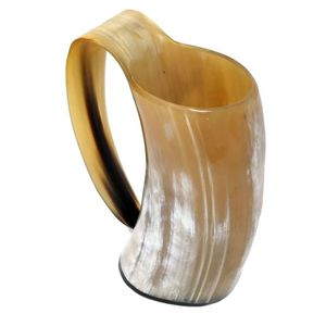 <span class=keywords><strong>ANTIQUA</strong></span> DESIGH boccale di corno di bufalo che beve boccale di corno, vero e proprio clacson bar e ristorante per decorazioni natalizie - Product Image 4