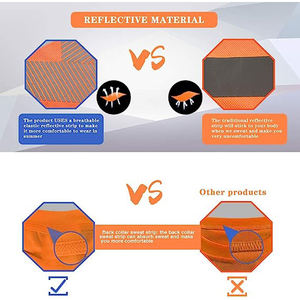 Camisa de manga larga de construcción reflectante de seguridad laboral de alta visibilidad personalizada ropa de seguridad - Product Image 3