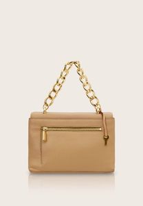 Sac à bandoulière en cuir Cosmos Tan de qualité supérieure pour femmes avec poignée en chaîne plaquée or sac à bandoulière Messenger pour femmes - Product Image 4